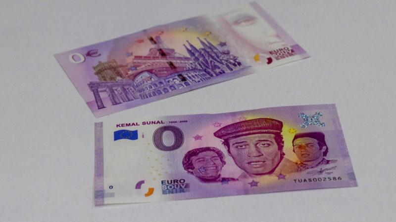 Kemal Sunal’ın 20. Ölüm Yıldönümü İçin Sembolik ’0 Euro’ Banknot Basıldı