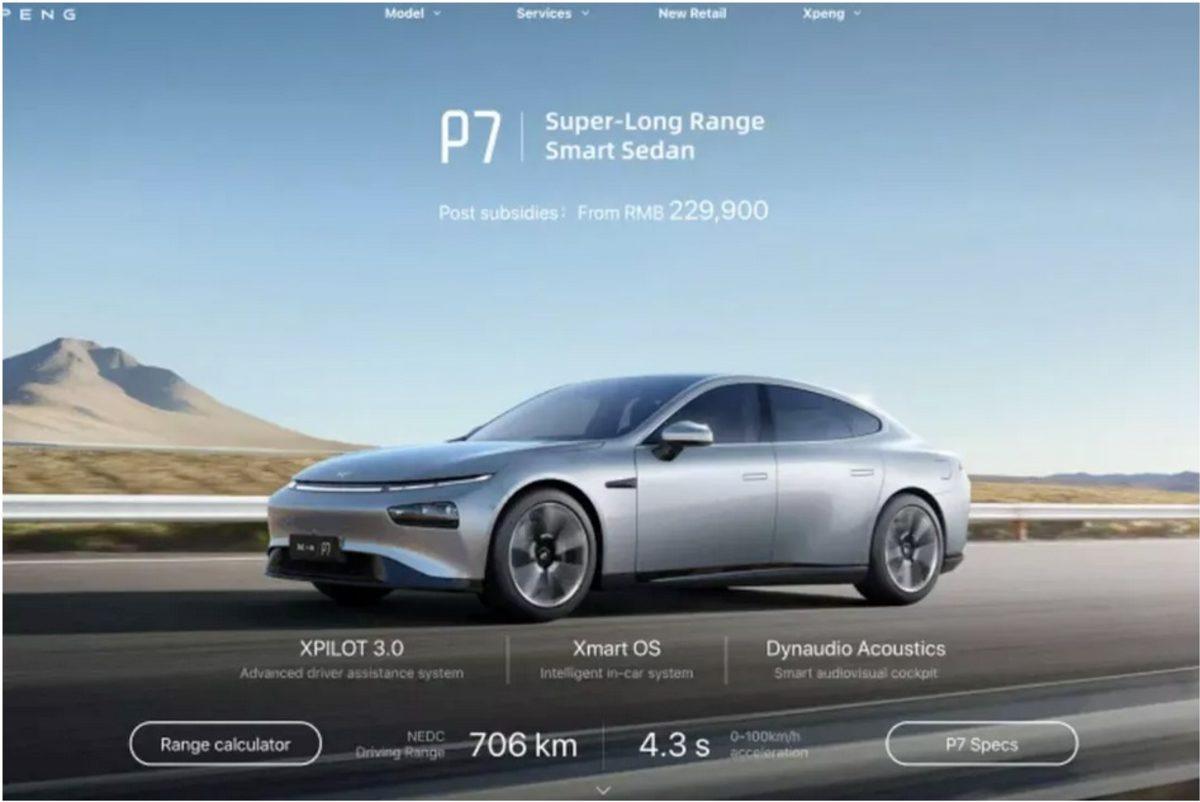 Tesla’nın İnternet Sitesini Birebir Taklit Eden Çinli Elektrikli Otomobil Üreticisi