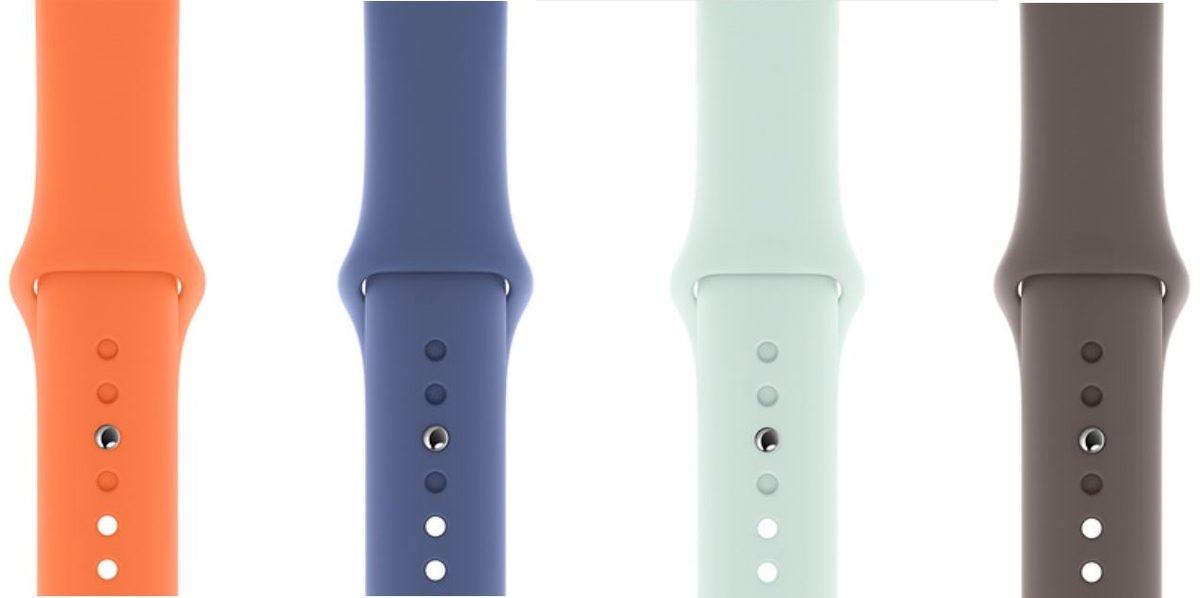 Apple, iPhone ve Apple Watch Sport Kayışlar İçin Yeni Renk Seçeneklerini Tanıttı