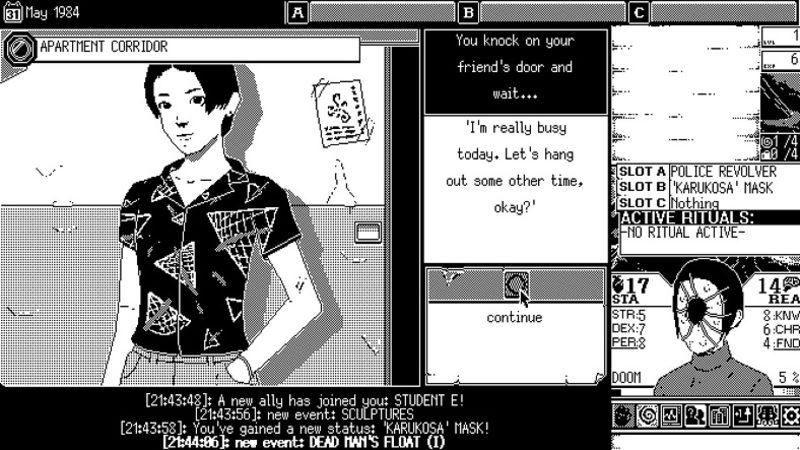 Bir Dişçi Tarafından Paint Kullanılarak Tasarlanan İlginç Oyun: World of Horror