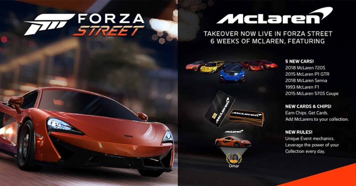 Forza Street’e Asfaltı Ağlatacak Otomobiller Getiren Yeni Güncelleme Yayınlandı