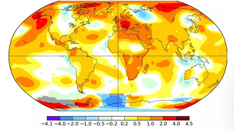 İklim Değişikliği Tehlikesi Büyüyor: Dünya, En Sıcak 5 Yılını Geçirdi