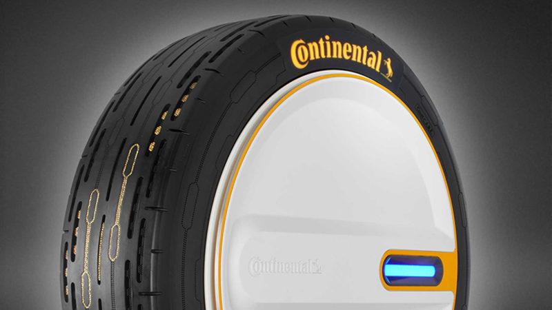 Continental, Kendi Kendine Basıncını Ayarlayabilen Yeni Lastiğini Tanıttı