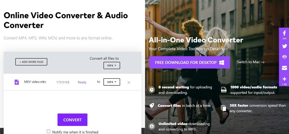 MKV Videoları MP4’e Dönüştürme Nasıl Yapılır?