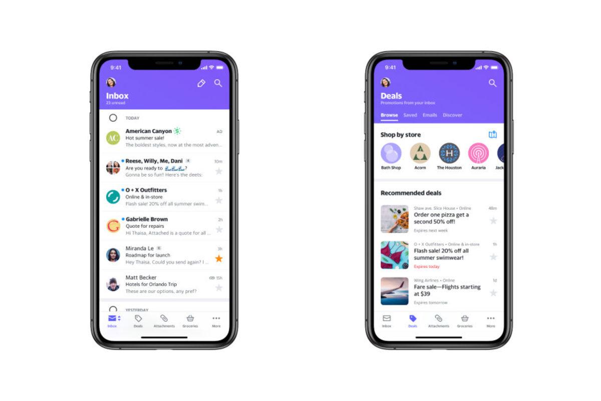 Yahoo, Android ve iOS İçin Yeni Bir E-Posta Uygulaması Çıkarttı