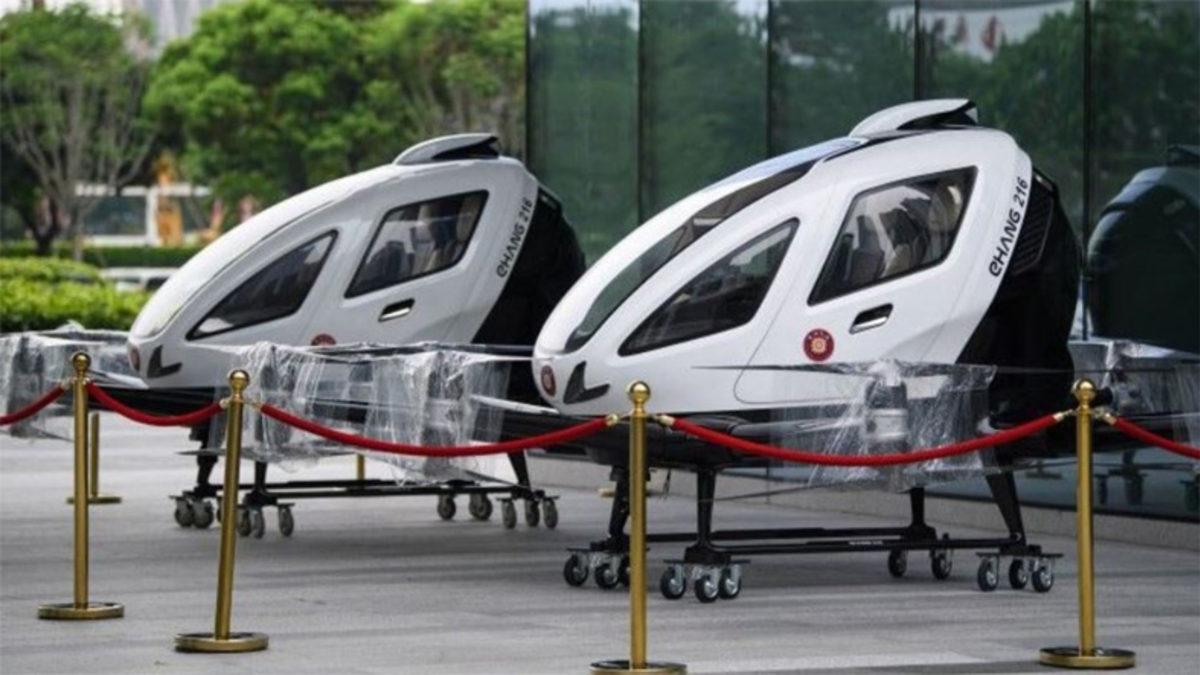 Gelecekte Yolcu Taşıyabilecek Uçan Taksi Sistemi Çin’de Tanıtıldı