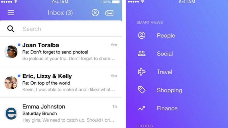 Yahoo, Android ve iOS İçin Yeni Bir E-Posta Uygulaması Çıkarttı