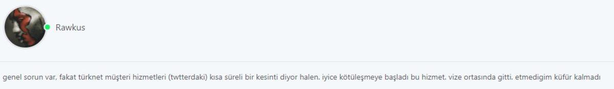 Türkiye Genelindeki TürkNet Kullanıcıları İnternete Erişim Sorunları Yaşıyor