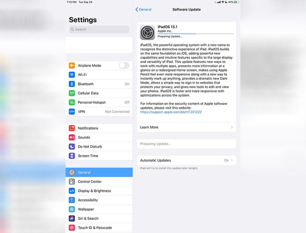 iOS, iPadOS ve tvOS 13.1 Güncellemeleri Yayınlandı