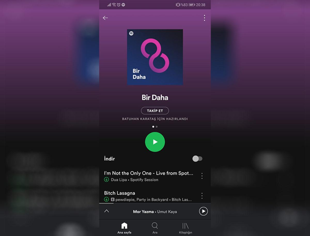 Spotify, Platforma 2 Adet Yeni ’Kişisel Çalma Listesi’ Ekledi