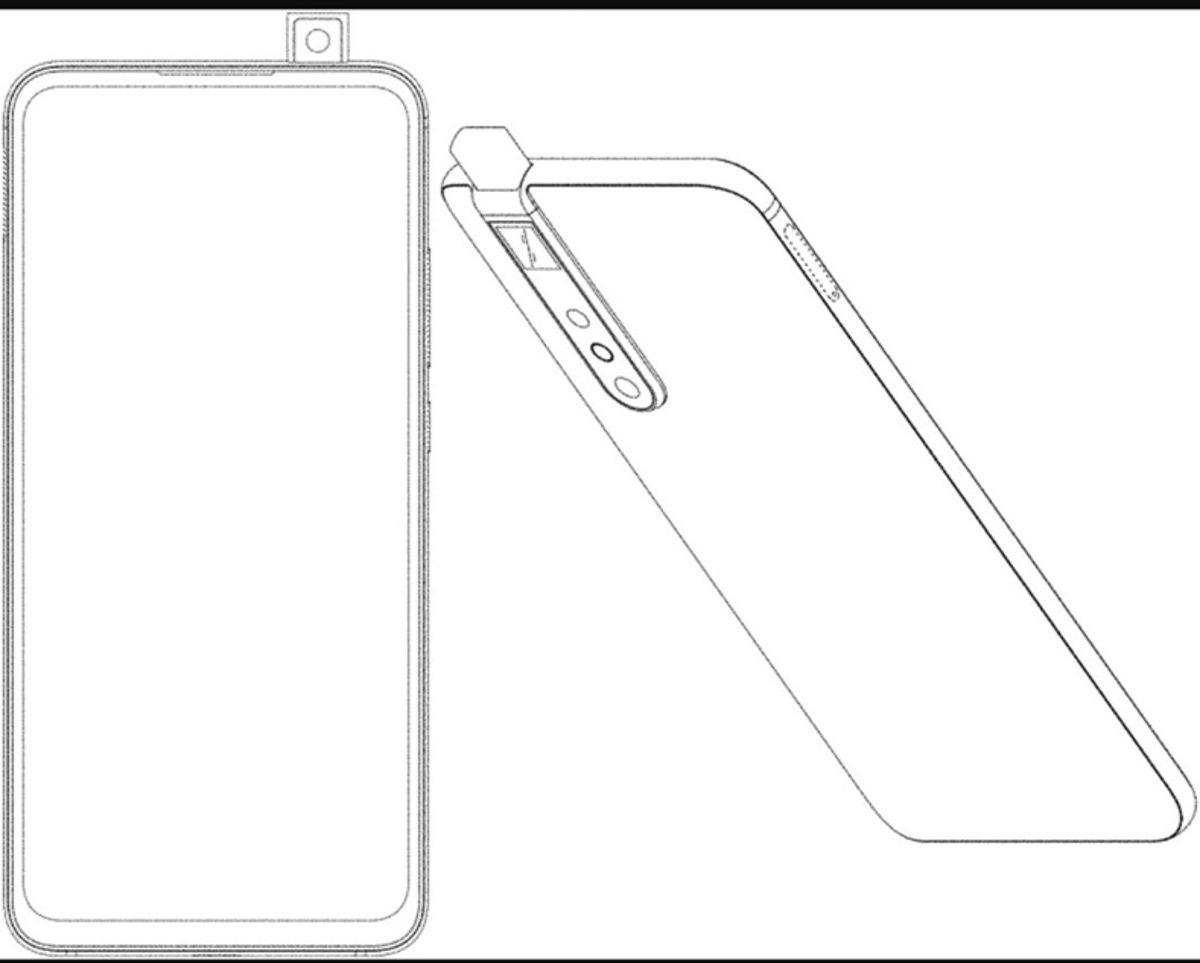Xiaomi’den Arkadan Çıkıntılı Pop-Up Kameralı Akıllı Telefon Patenti