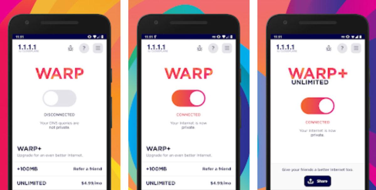 Kullanabileceğiniz En Güvenilir, Ücretsiz ve Reklamsız VPN Uygulaması: 1.1.1.1