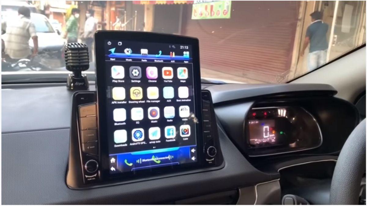 Bir Tata Satıcısı, Aracı Daha İlgi Çekici Kılmak İçin Tesla’nın Multimedya Ekranını Ekledi (Video)