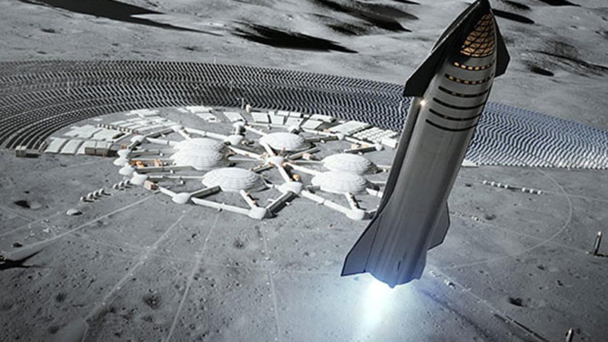 SpaceX ve Elon Musk, Starship’in Ay’a Nasıl İneceğini Çözmeye Çalışıyor