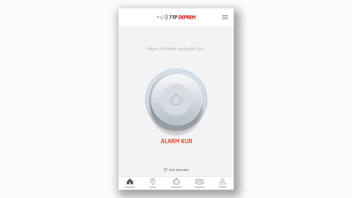 İstanbul İçin Deprem Öncesinde Alarm Veren Mobil Uygulama (Android-iOS)