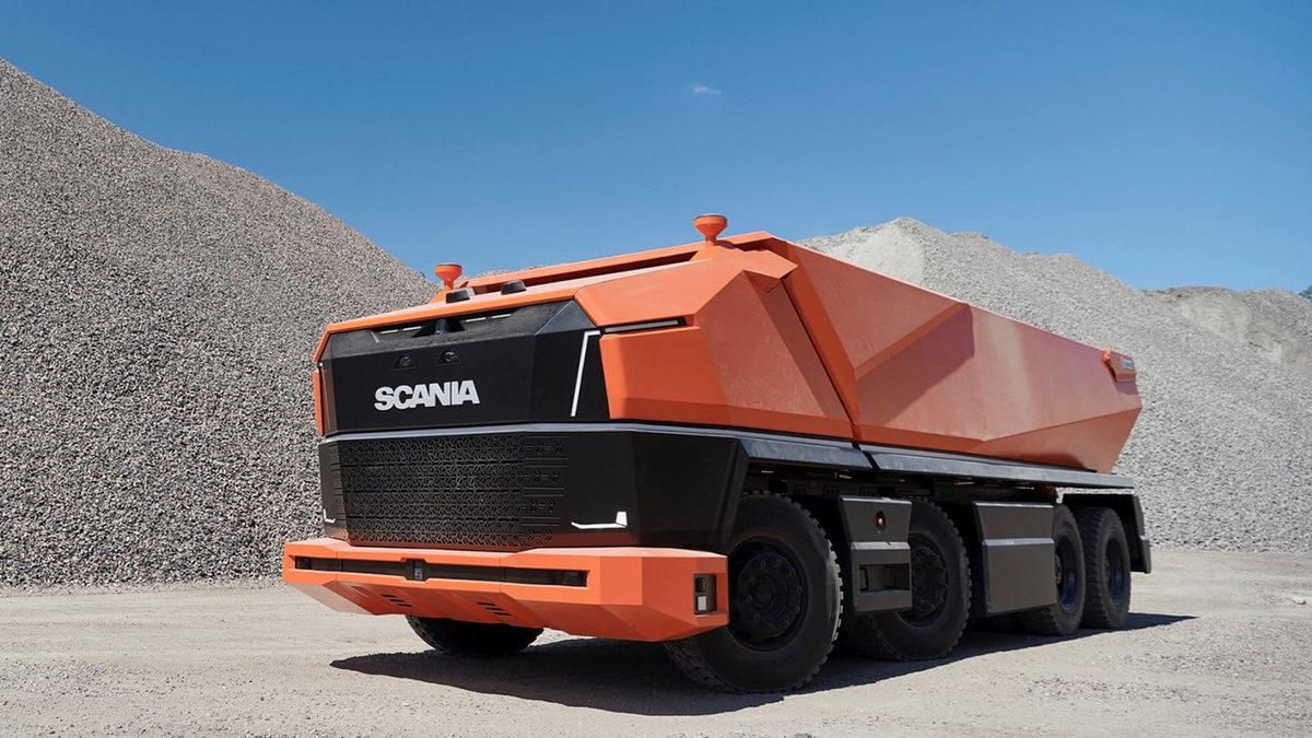 Scania’nın Kabine Bile Sahip Olmayan Otonom Kamyonu: Scania AXL