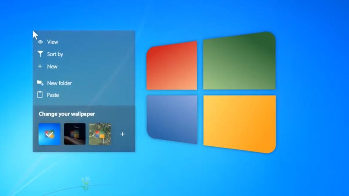 Bakıp Bakıp Derin Bir İç Çekeceğiniz Windows 7 2020 Edition Konsepti (Video)