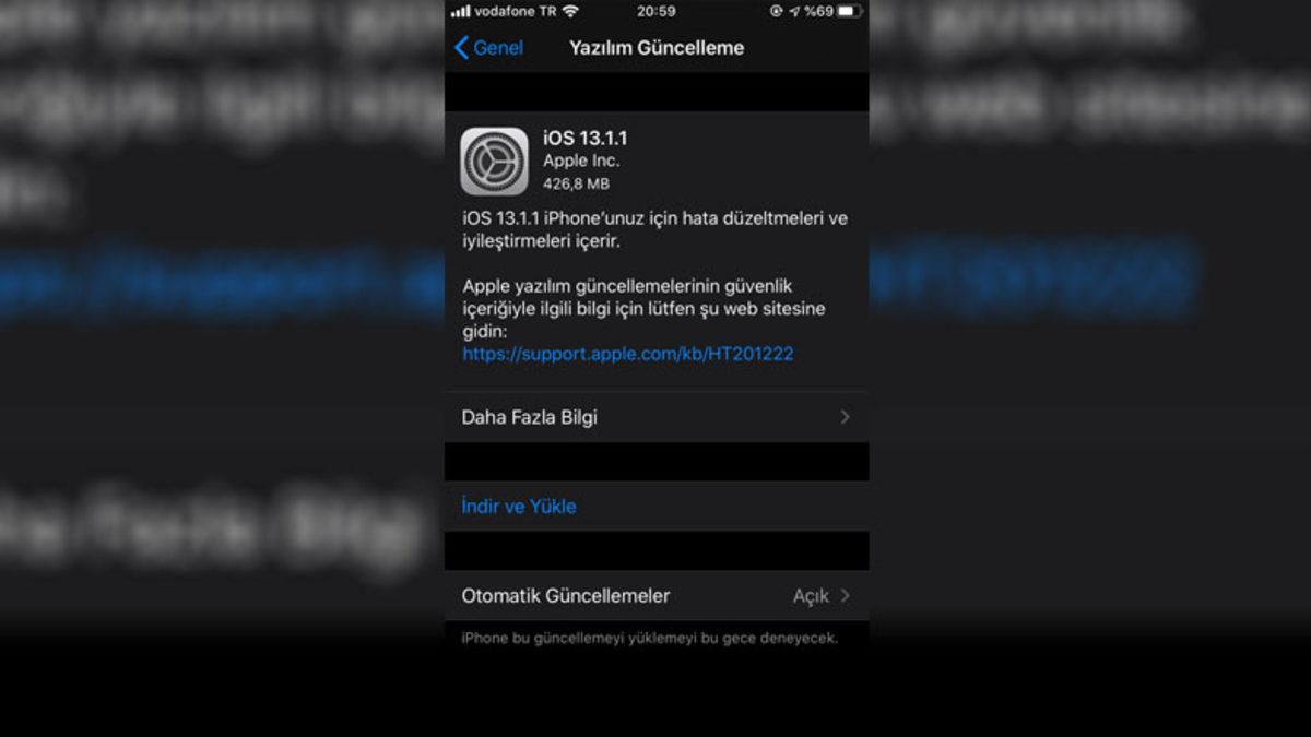 Apple, Batarya ve Klavye Sorununu Çözen iOS 13.1.1 Güncellemesini Yayınladı