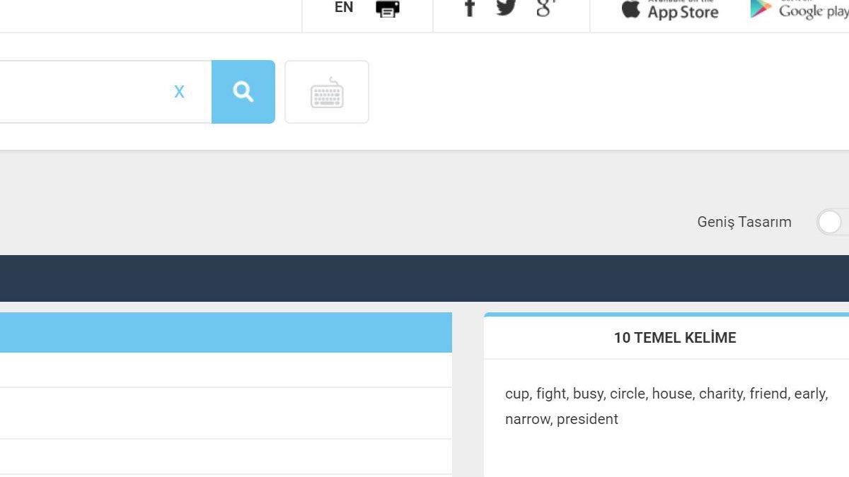 Çoğu Kişinin Favori Türkçe İngilizce Sözlük Uygulaması: Zargan