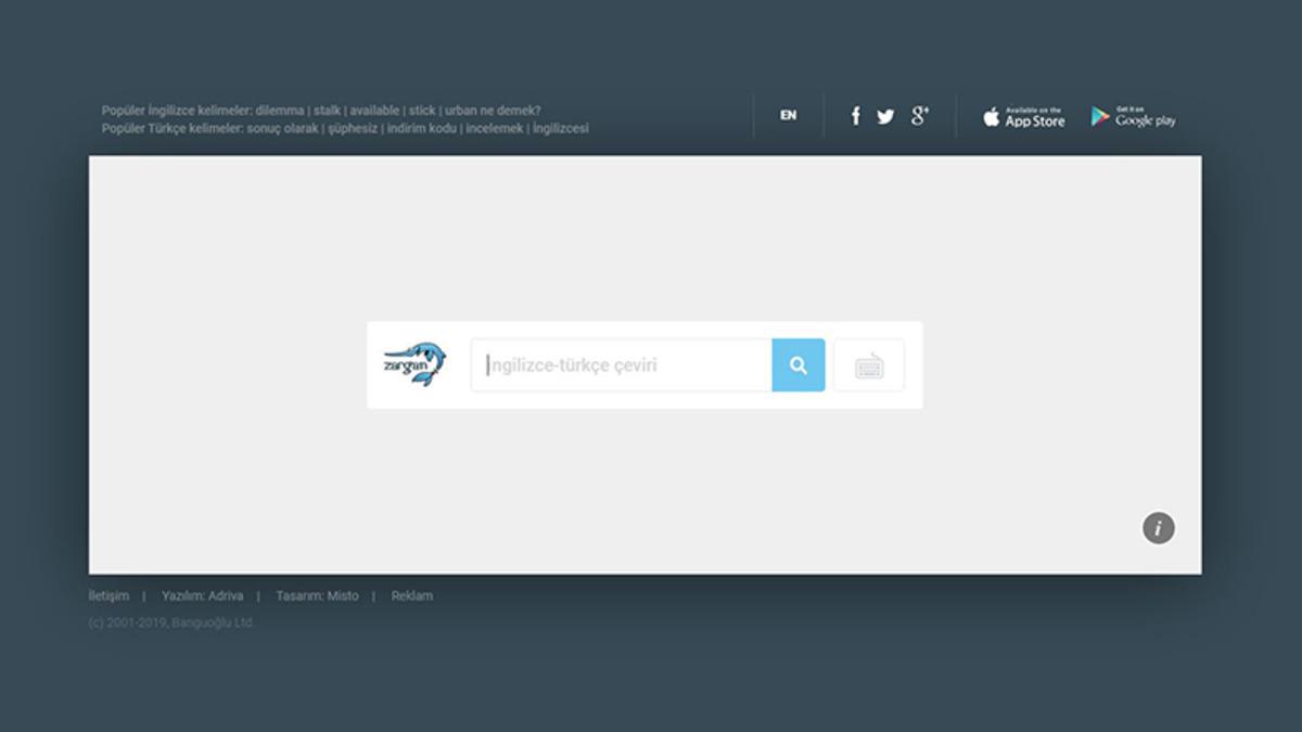 Çoğu Kişinin Favori Türkçe İngilizce Sözlük Uygulaması: Zargan