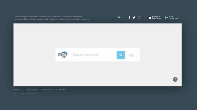 Çoğu Kişinin Favori Türkçe İngilizce Sözlük Uygulaması: Zargan