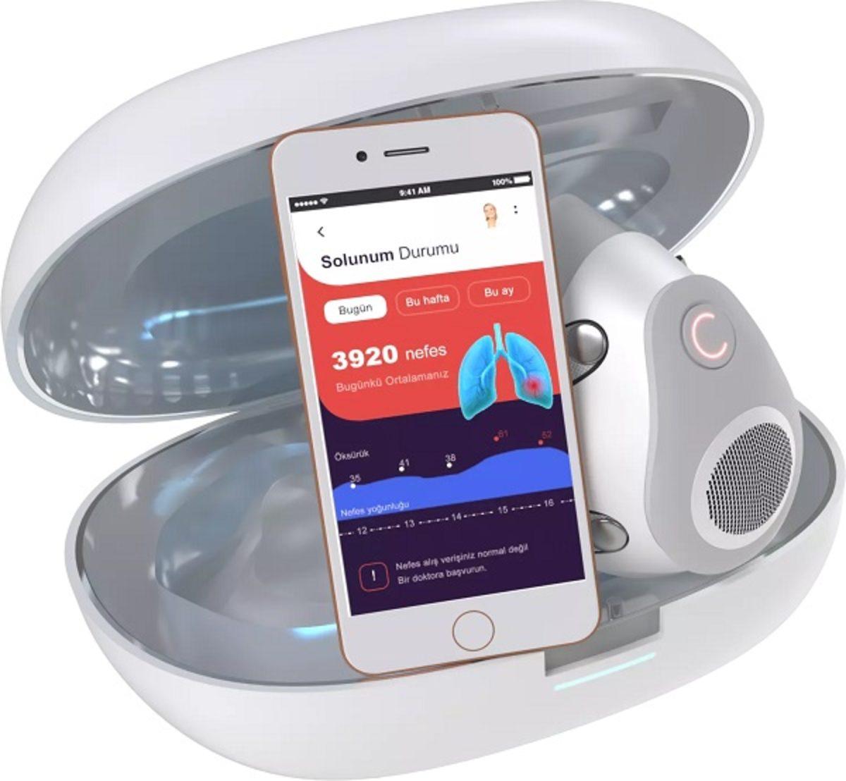 Ülkemizde Üretildi: Ateş Ölçebilen ve Solunum Sayısını Sayan Akıllı Maske