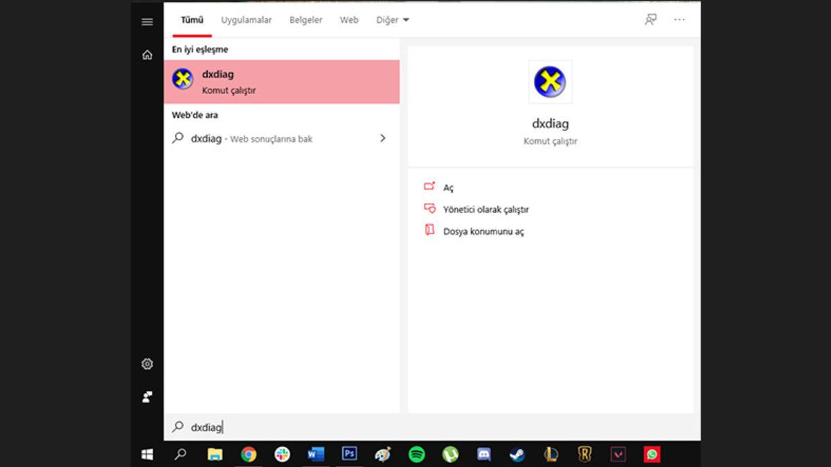 Ekran Kartı Özelliklerine Nereden Bakılır?