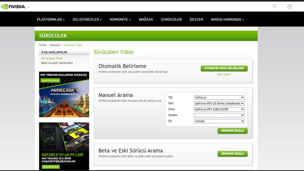 Ekran Kartı Özelliklerine Nereden Bakılır?