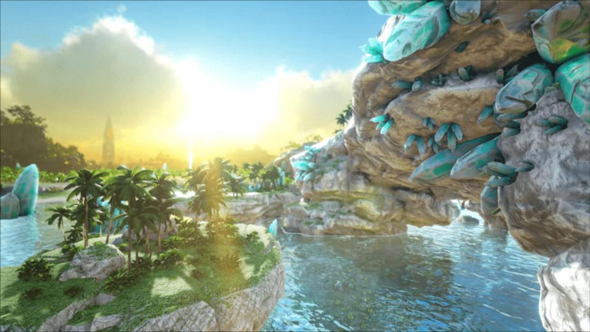 ARK: Survival Evolved’un Ücretsiz Ek Paketi The Crystal Isles Yayınlandı