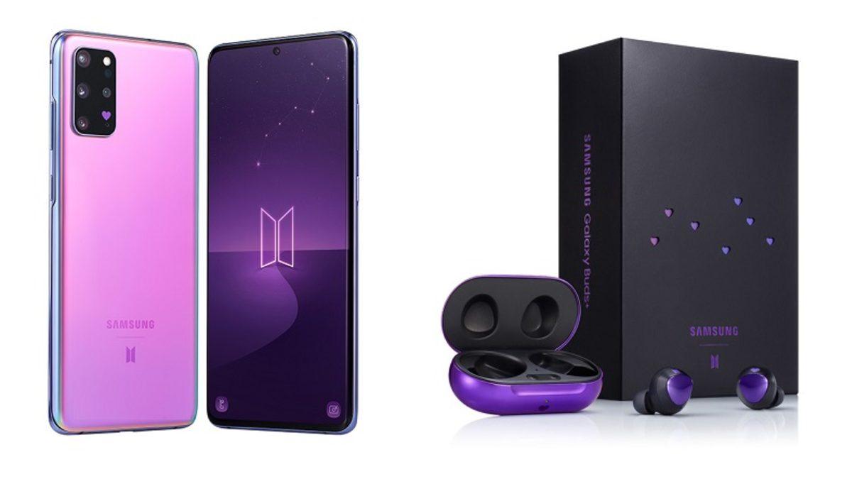 Samsung, BTS Temalı Galaxy S20+ ve Galaxy Buds+’ı Tanıttı