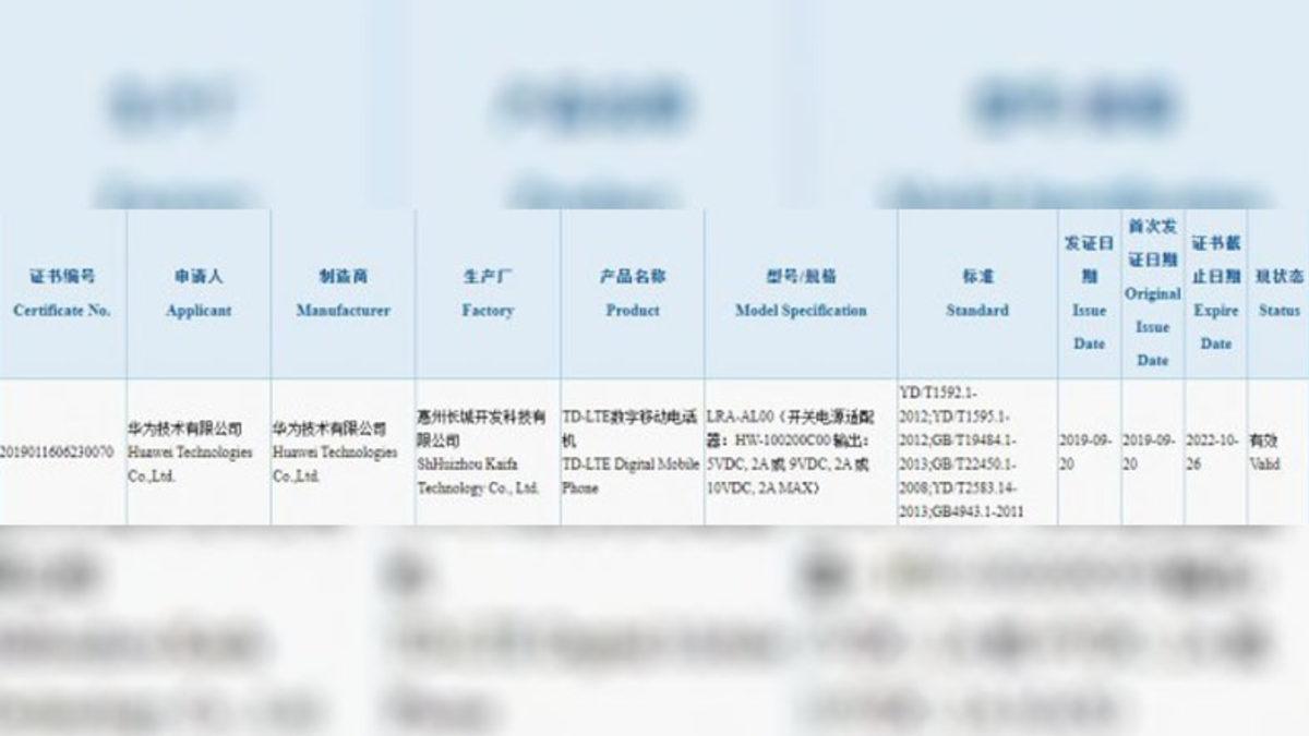 Honor’un Note Ailesine Dahil Olacak Gizemli Bir Cihaz 3C Sertifikası Aldı