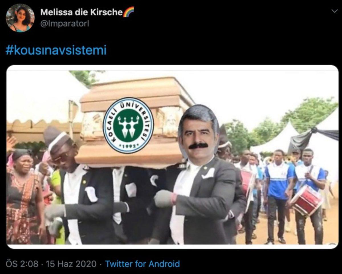 Kocaeli Üniversitesi’nin Online Sınav Sisteminin Çökmesine Sosyal Medyadan Gelen Tepkiler