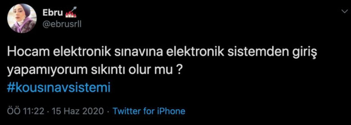 Kocaeli Üniversitesi’nin Online Sınav Sisteminin Çökmesine Sosyal Medyadan Gelen Tepkiler