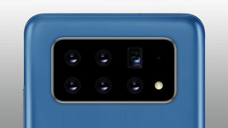 Samsung, Beşi Hareketli Sensör Olan 6 Kameralı Bir Telefon Patenti Aldı