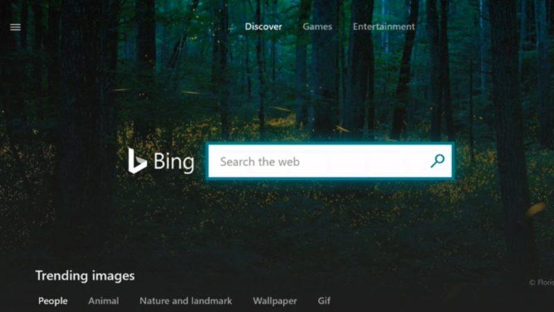 Microsoft, Xbox İçin Bing Uygulamasını Yayınladı