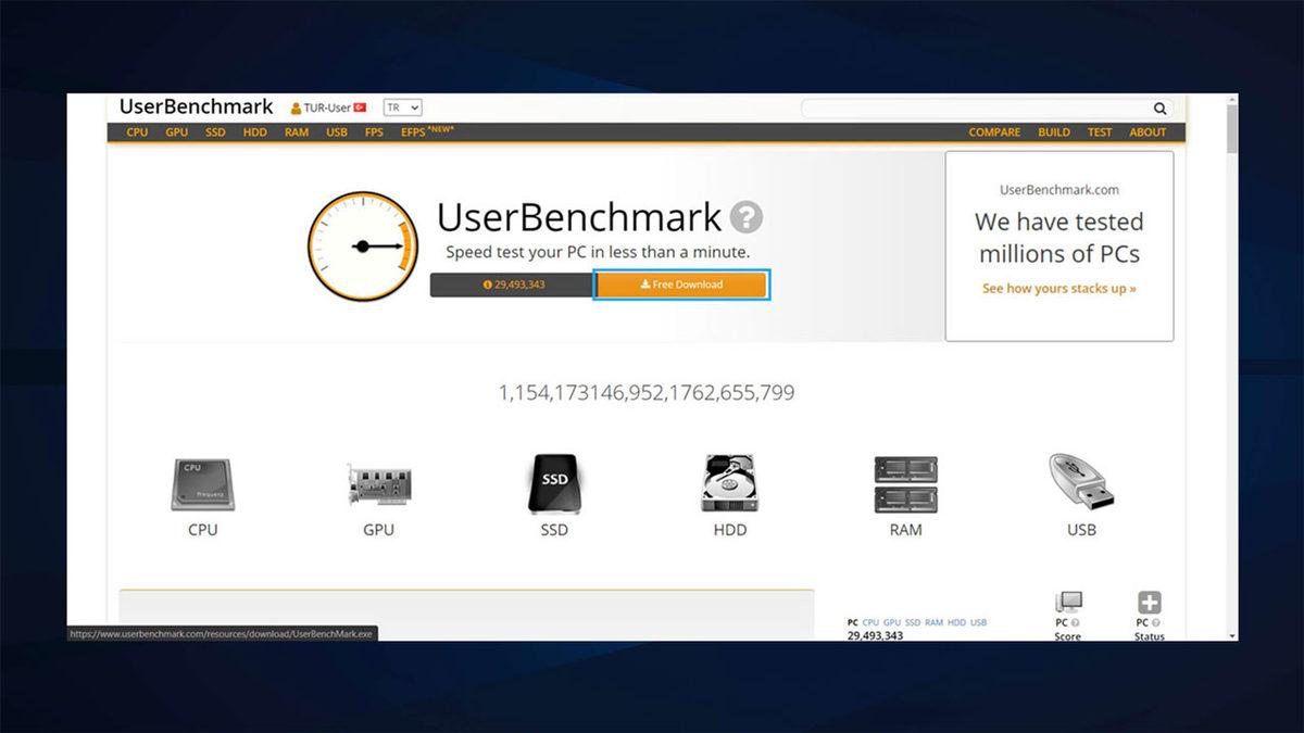UserBenchmark ile Bilgisayarın Performansı Nasıl Test Edilir? (Adım Adım Anlattık!)