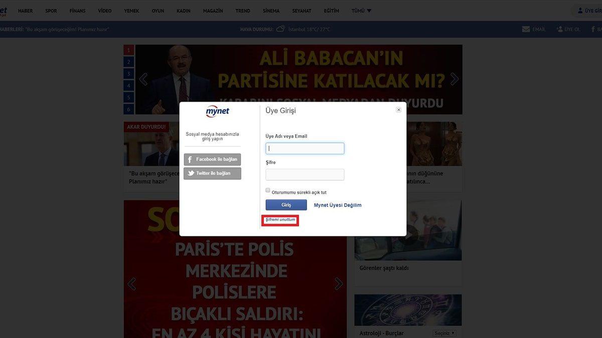 Unutulan Hotmail, Gmail, Mynet Hesaplarına Nasıl Ulaşılır?