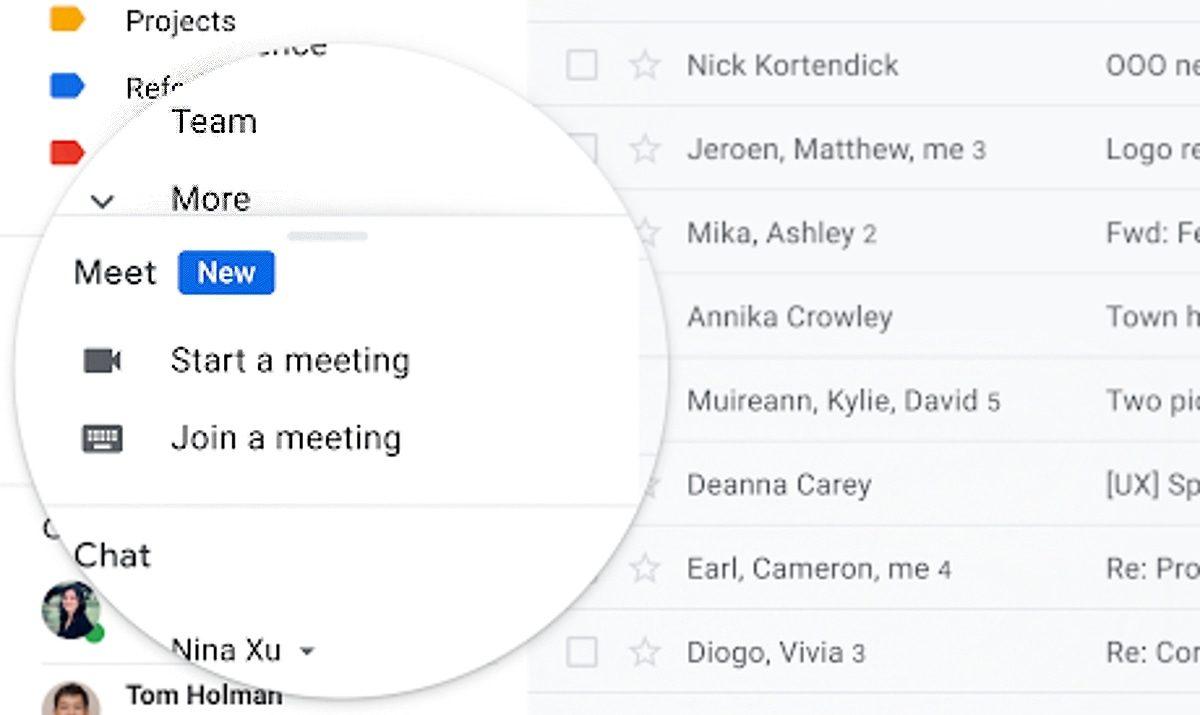 Google, Video Konferans Uygulaması Meet’i Gmail’in Mobil Sürümlerine Getiriyor