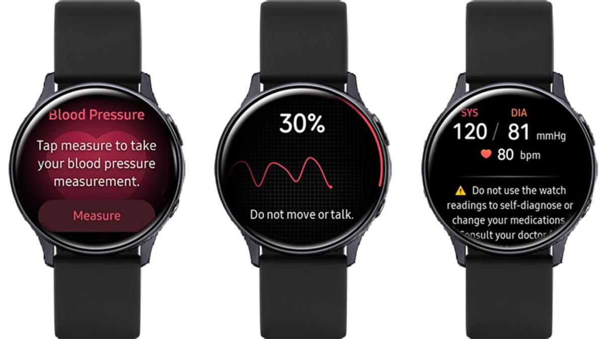 Samsung Galaxy Watch Active2’ye Tansiyon Ölçme Özelliği Geldi