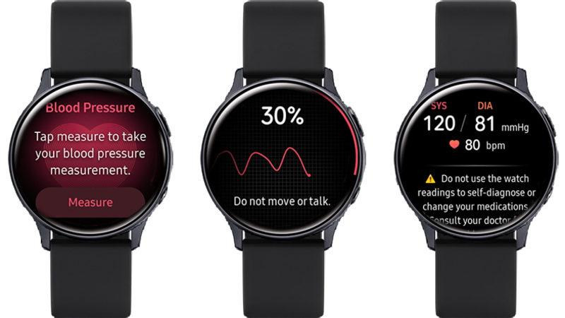 Samsung Galaxy Watch Active2’ye Tansiyon Ölçme Özelliği Geldi