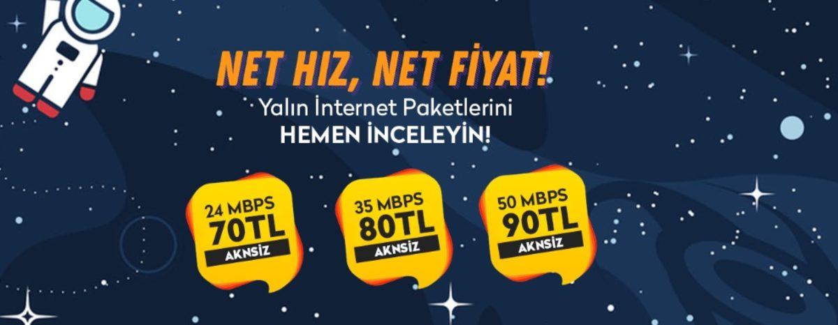 Netgalaksi, Taahütsüz İnternet Tarifelerine Yüzde 30 Zam Yaptı: İşte Yeni Fiyatlar