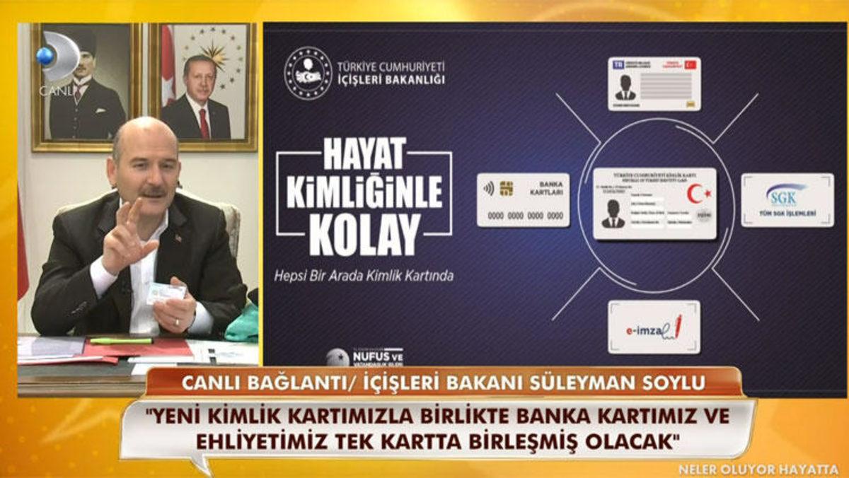 Yeni Kimlik Kartları Yakında Ehliyet ve Banka Kartı Olarak da Kullanılabilecek