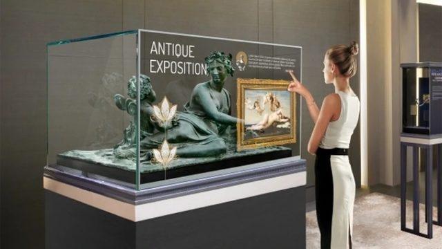 LG, Yeni Şeffaf OLED Dokunmatik Ekranını Tanıttı