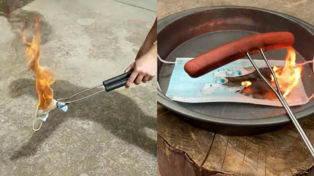 ABD’deki Zorunlu Maske Uygulamasına Karşı "Maskeleri Yakın" Çağrısı (Video)