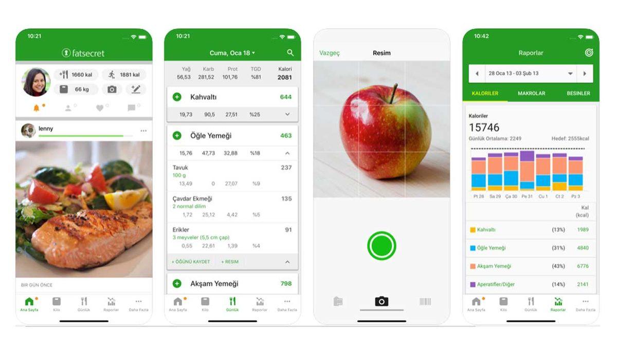 Daha Sağlıklı Bir Yaşama Kavuşmanızda Yardımcı Olacak En İyi Beslenme ve Diyet Uygulamaları