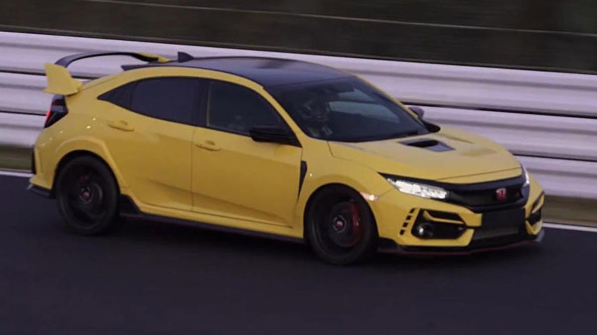 2021 Honda Civic Type R, Yeni Bir Pist Rekoru Kırmaya Hazırlanıyor