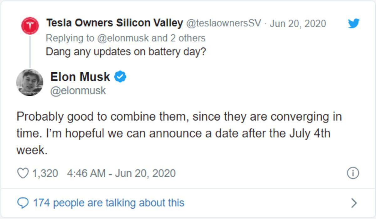 Tesla, Yeni Bataryasını Tanıtacağı Battery Day Etkinliğini Erteledi