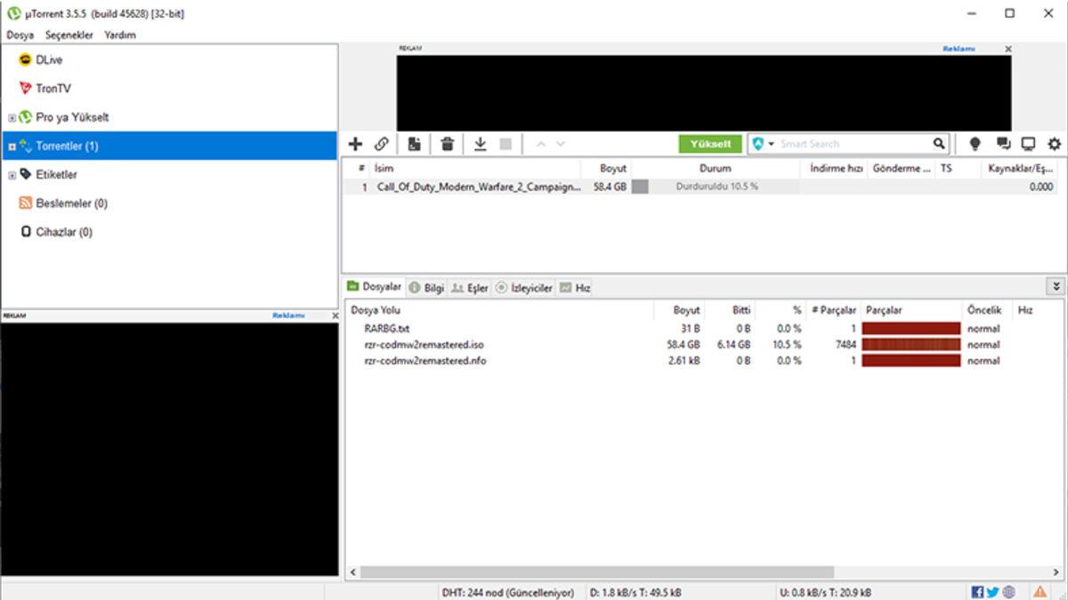 Torrent Nedir, Nasıl Kullanılır?