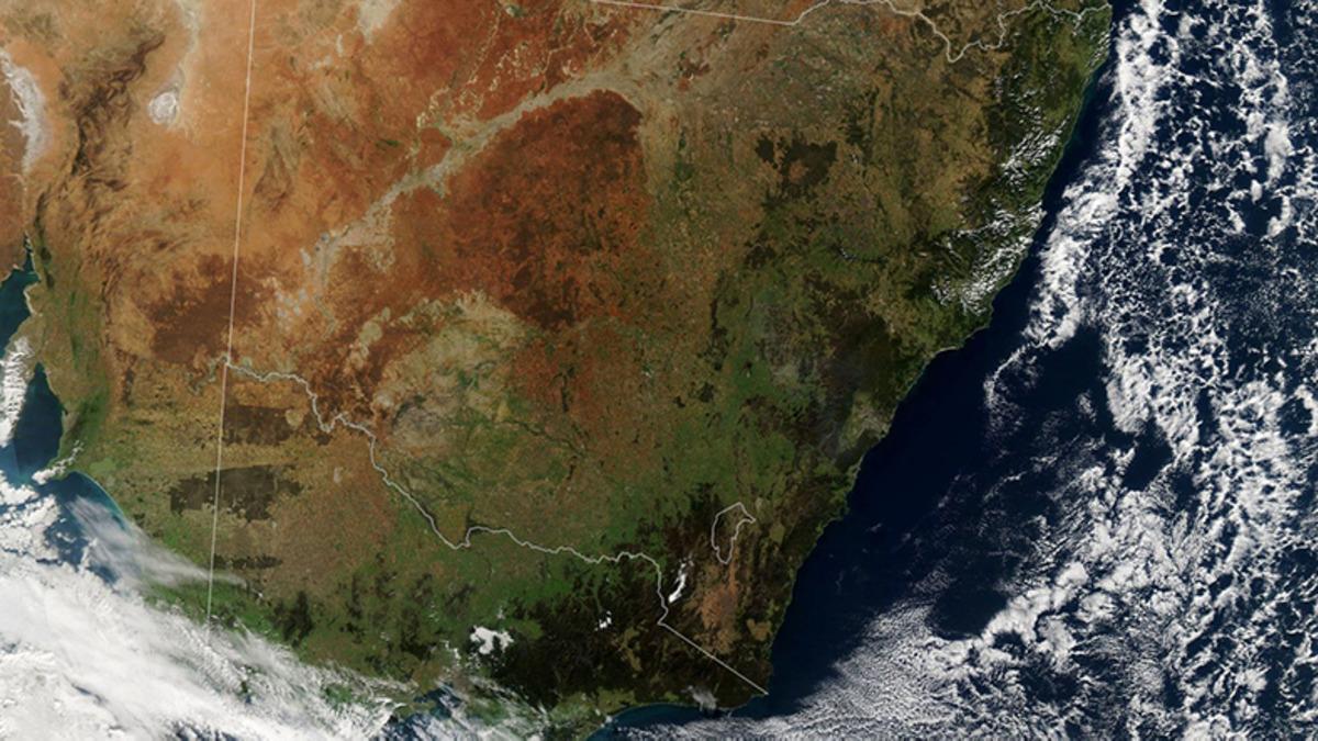 3 Yıllık Kuraklığın Ardından Avustralya’nın Yeniden Yeşerdiğini Gösteren Uydu Görüntüleri