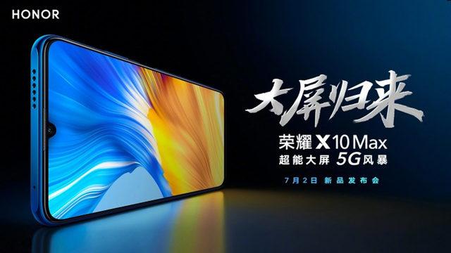 Honor X10 Max’in Çıkış Tarihi ve Bazı Teknik Özellikleri Açıklandı